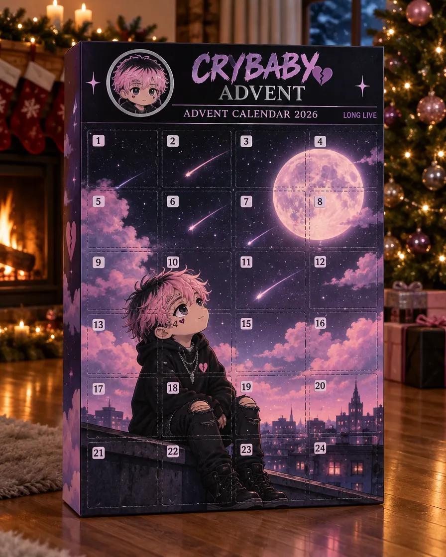 CryBaby Advent calendar front